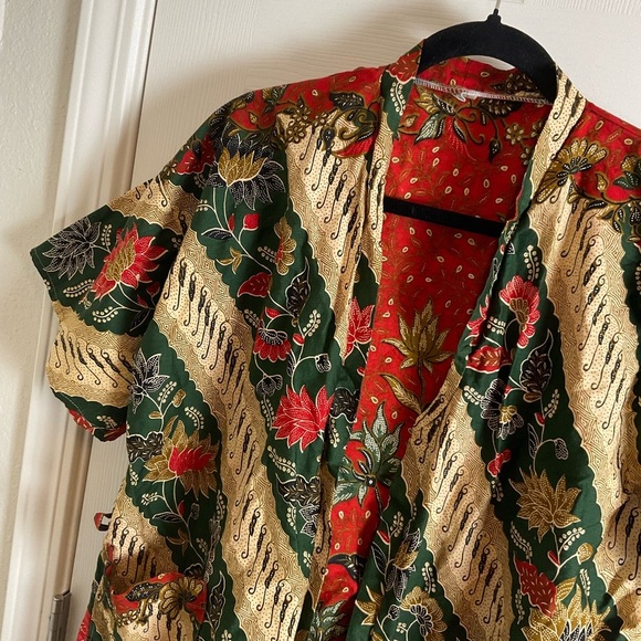 Indonesian Cotton Batik Pokok Kelapa No 2080 - Picture 3 of 13